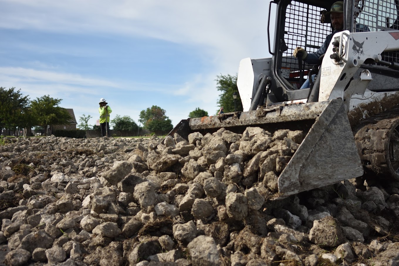 Culvert Cleaning Removing debris for erosion project to start